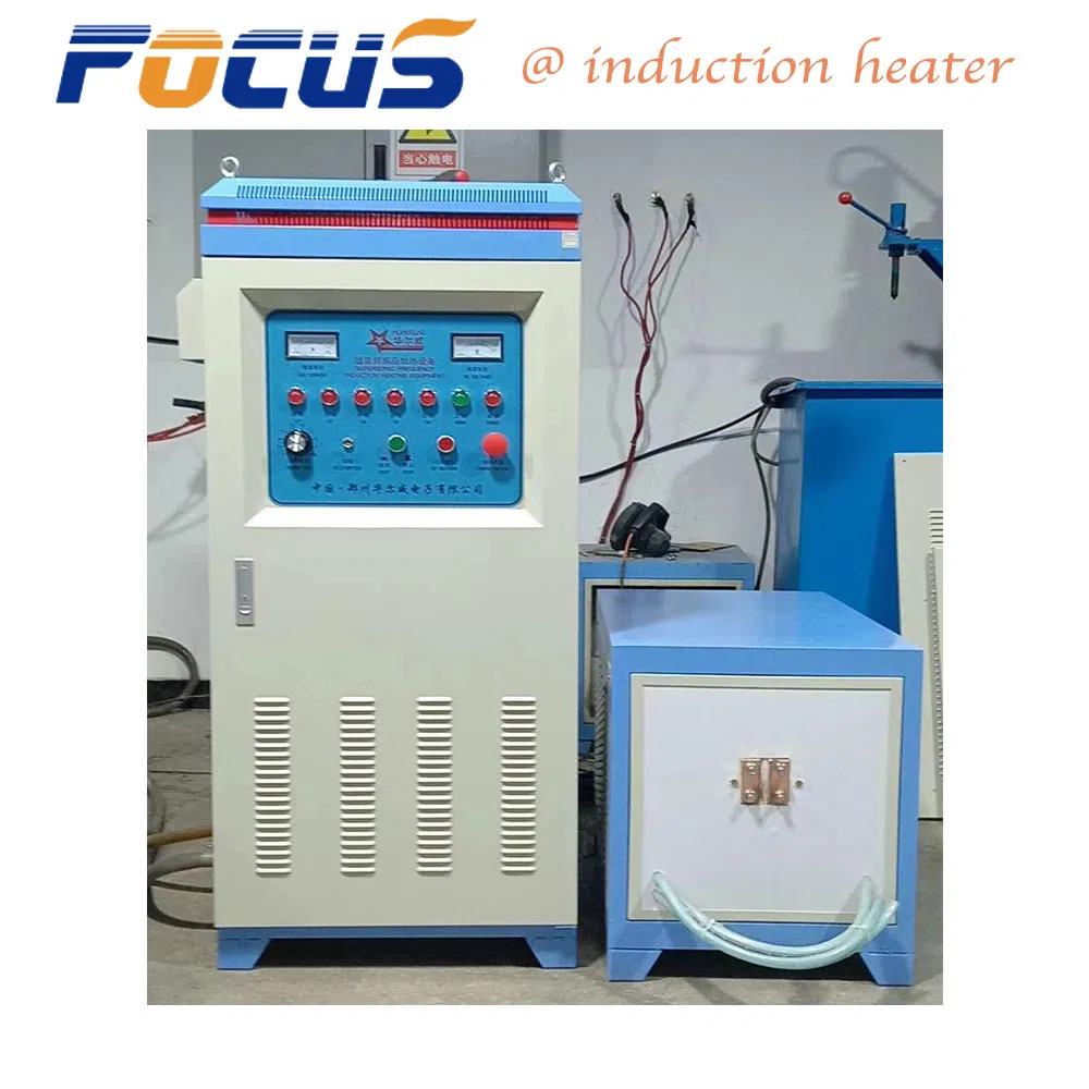 IGBT Technology 80kw High Frequency Heating Induction Forging Brazing Machine