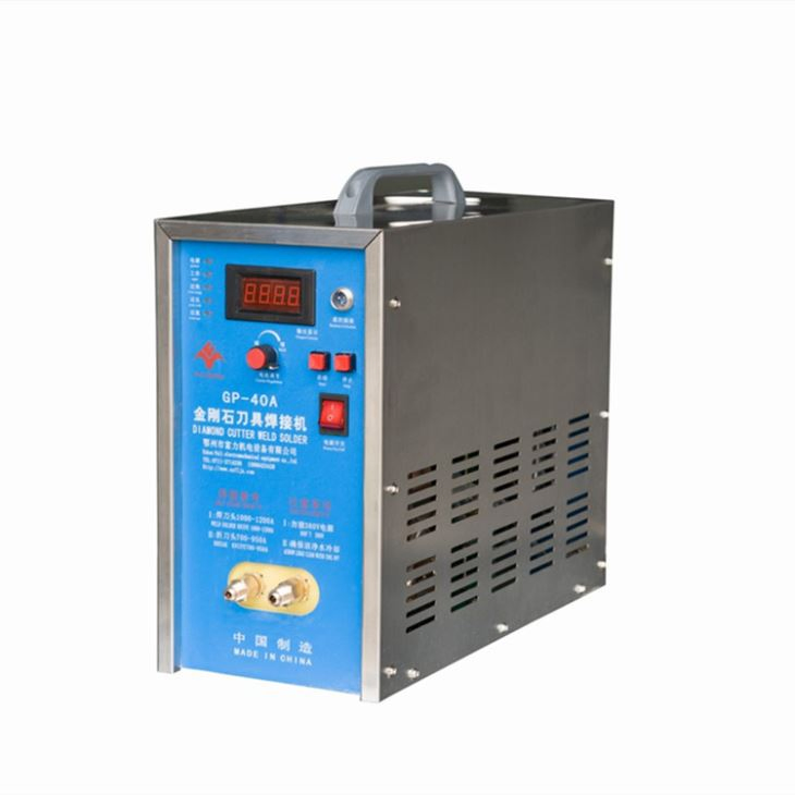 Diamond High Frequency Induction Heating Welding Machine for Mine Saw Blade Quenching Welding Hot Forging Melting Annealing