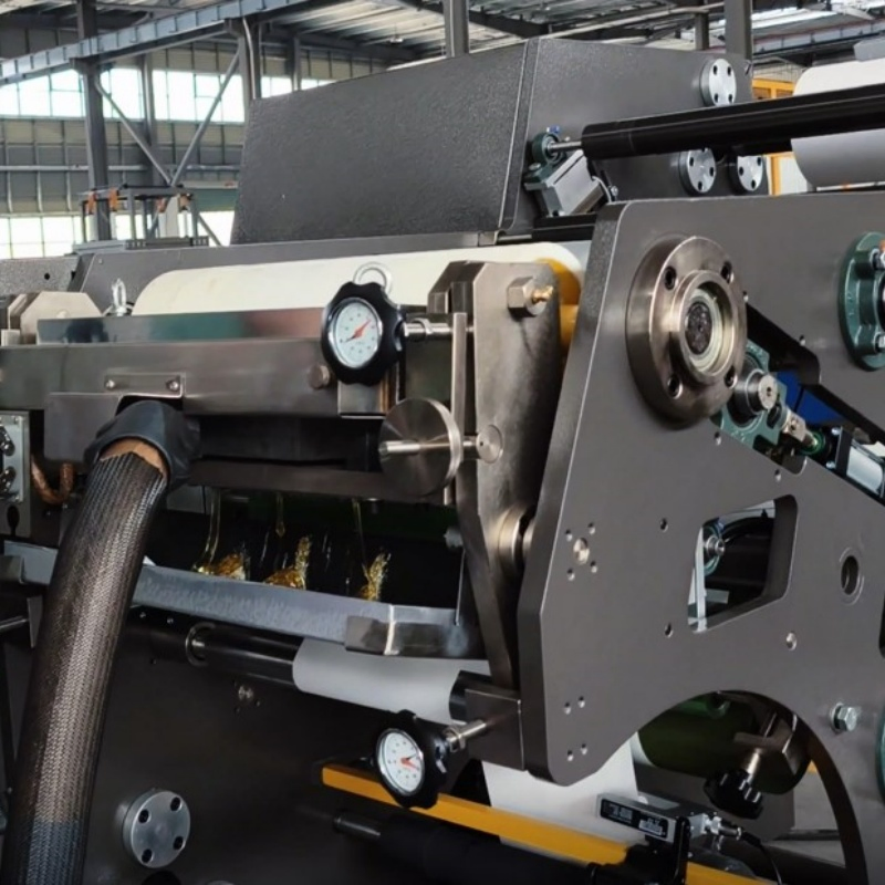 Hot Melt Glue Coating and Laminating Machine for Adhesive Label Small Production