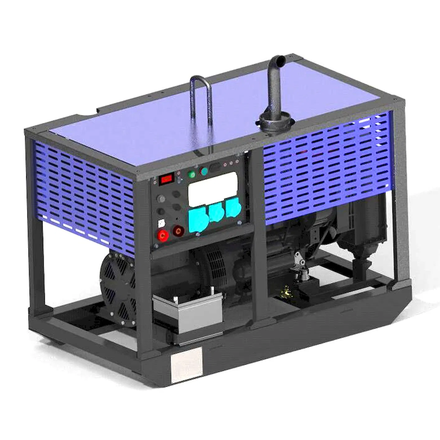 Welding Workstation Diesel Engine Driven Welder /AC Generator WD300