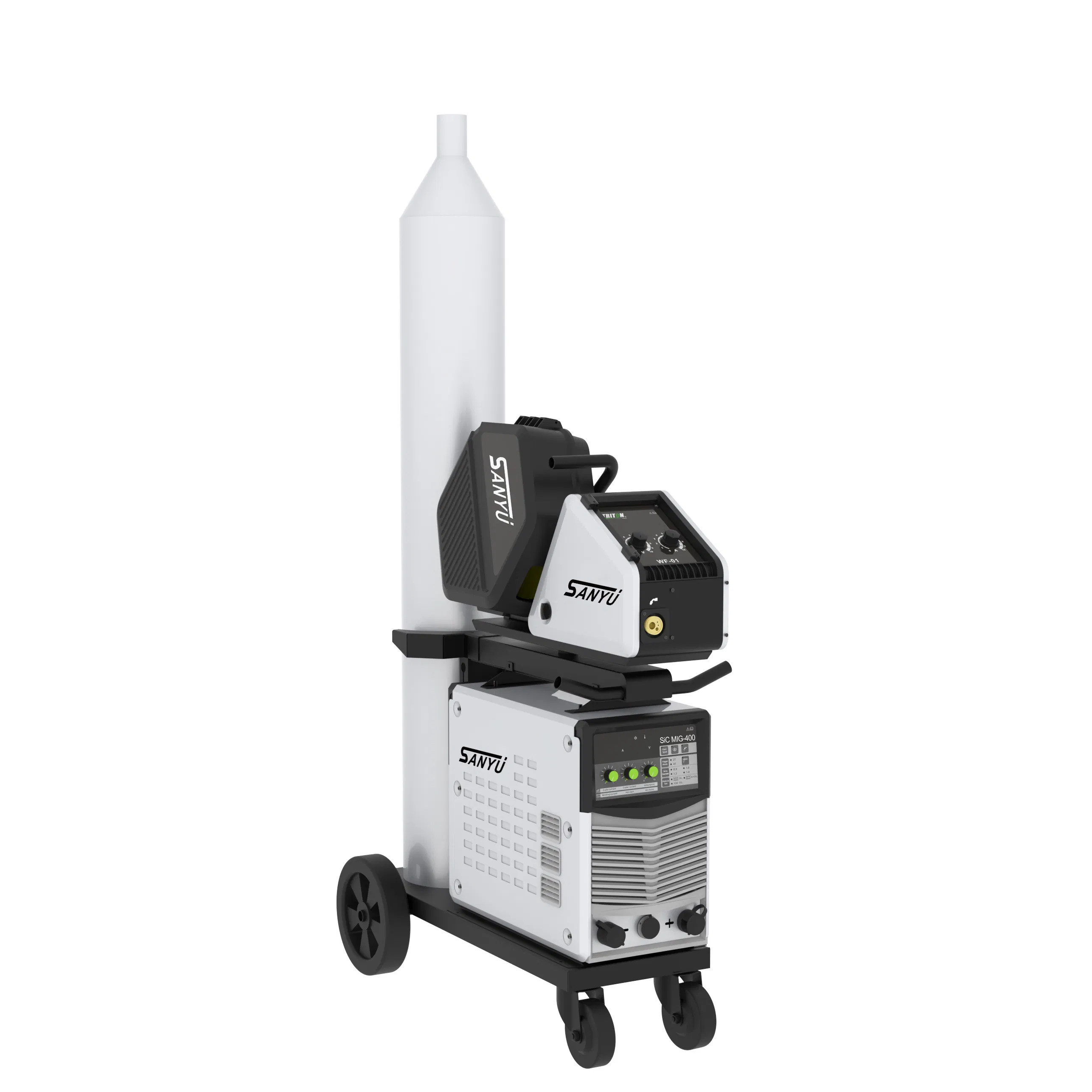 Sanyu 380V Sic-Driven MIG and MMA Welder for Demanding Applications