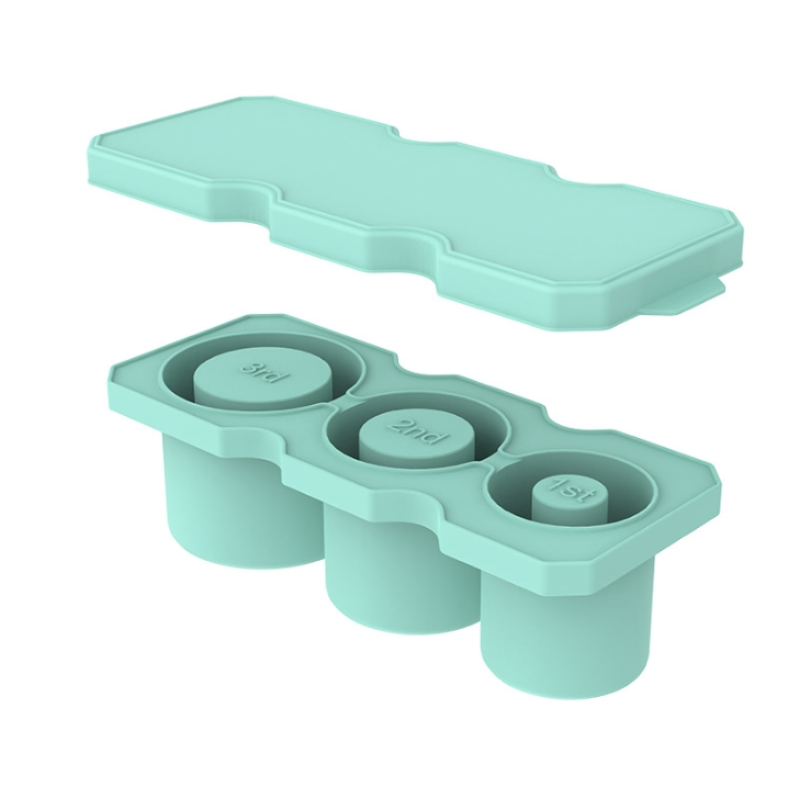 Silica Gel Ice Lattice Household Ice Making Mould Large Capacity Food Grade Ice Lattice with Cover