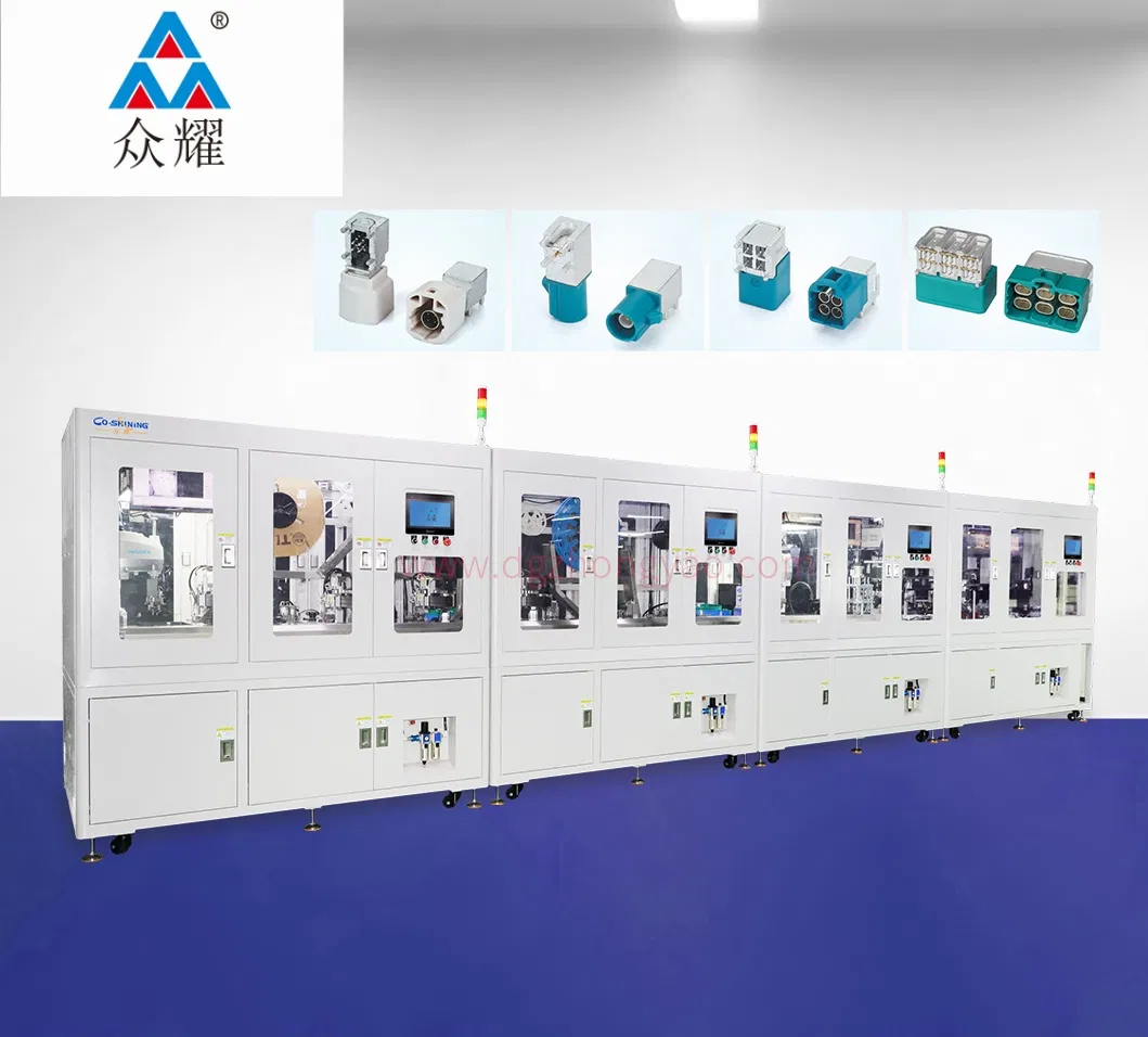 Automatic Assembly Processing Machine High-Speed Board-Side Connector Producing and Testing Equipment
