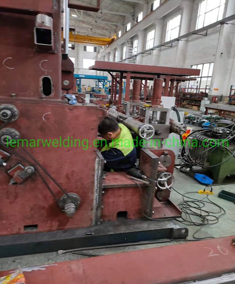 AC Drive Cantilever H Beam Automatic Welding Machine with Assembly Straightening
