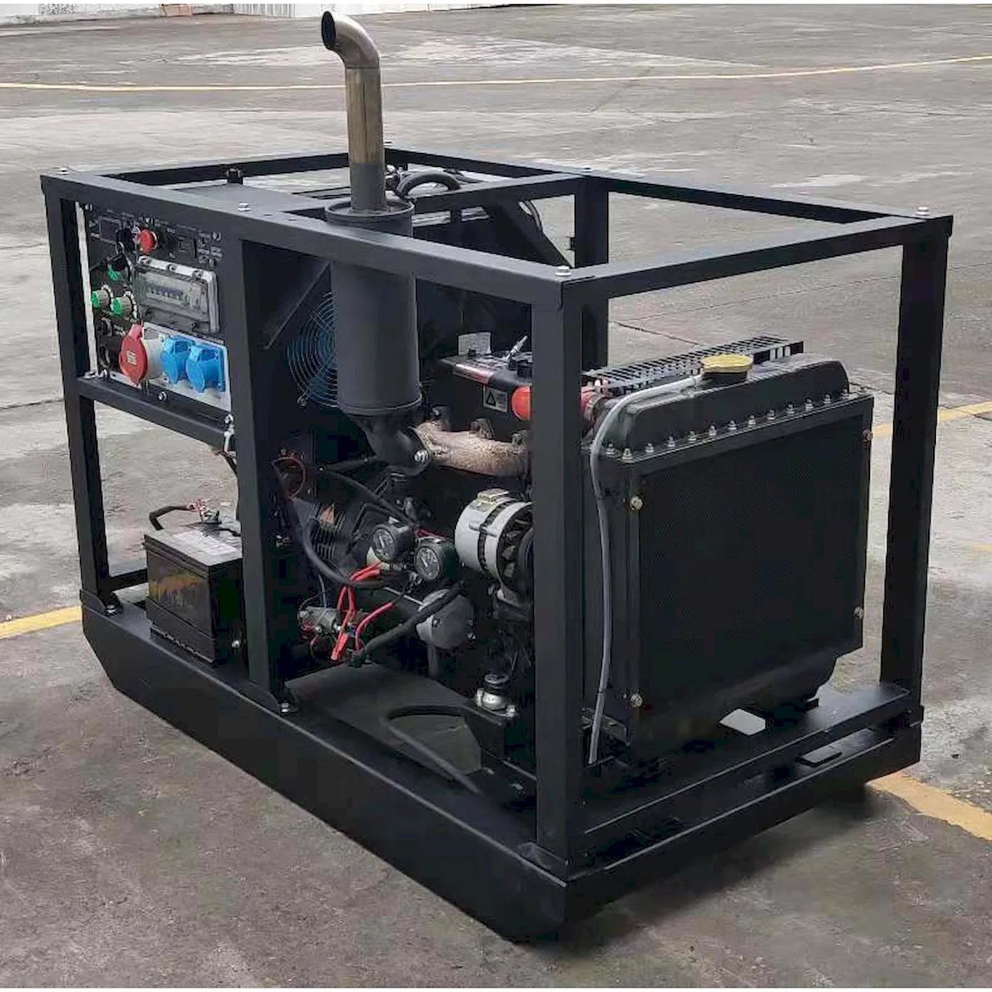 Welding Workstation Diesel Engine Driven Welder /AC Generator WD300