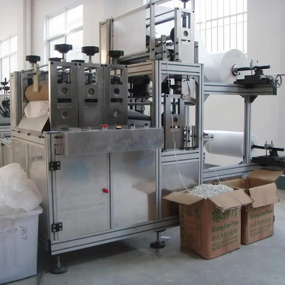 High-Power Ultrasonic Welding Non Woven Disposable Sleeve Cover Making Machine