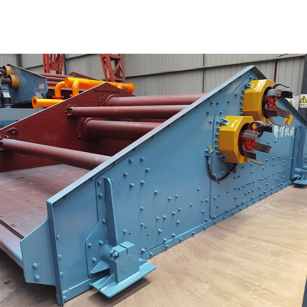 Heavy Reliable Dewatering Vibrating Screen Sieving Coal Slime Screening Sand Sorting Machine