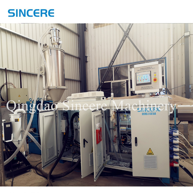 Hot Sale Steel Reinforced Spirally Wound Pilyethylene Drainage Pipe Production Line