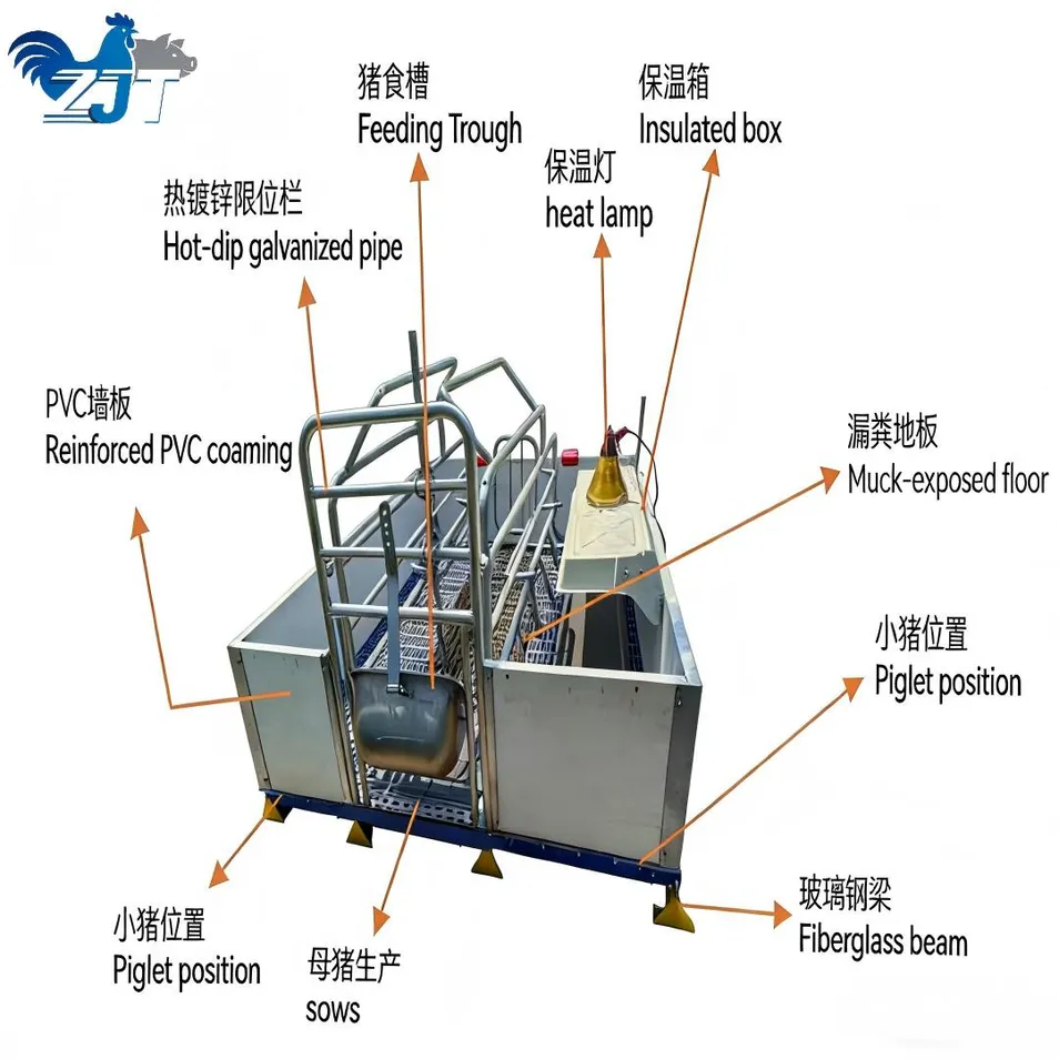 Pig Farrowing Crate Main