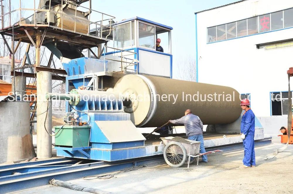 pccp concrete pipe coating machine