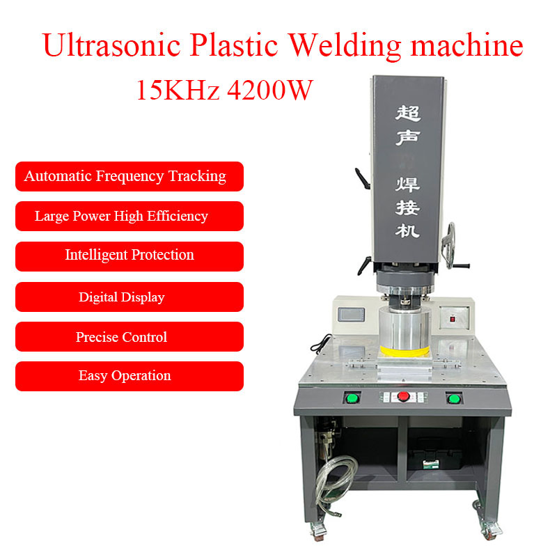 Good Quality High Power Ultrasonic Plastic Welding Machine 15kHz 4200W for Welding PP PC ABS PE Plastics Products