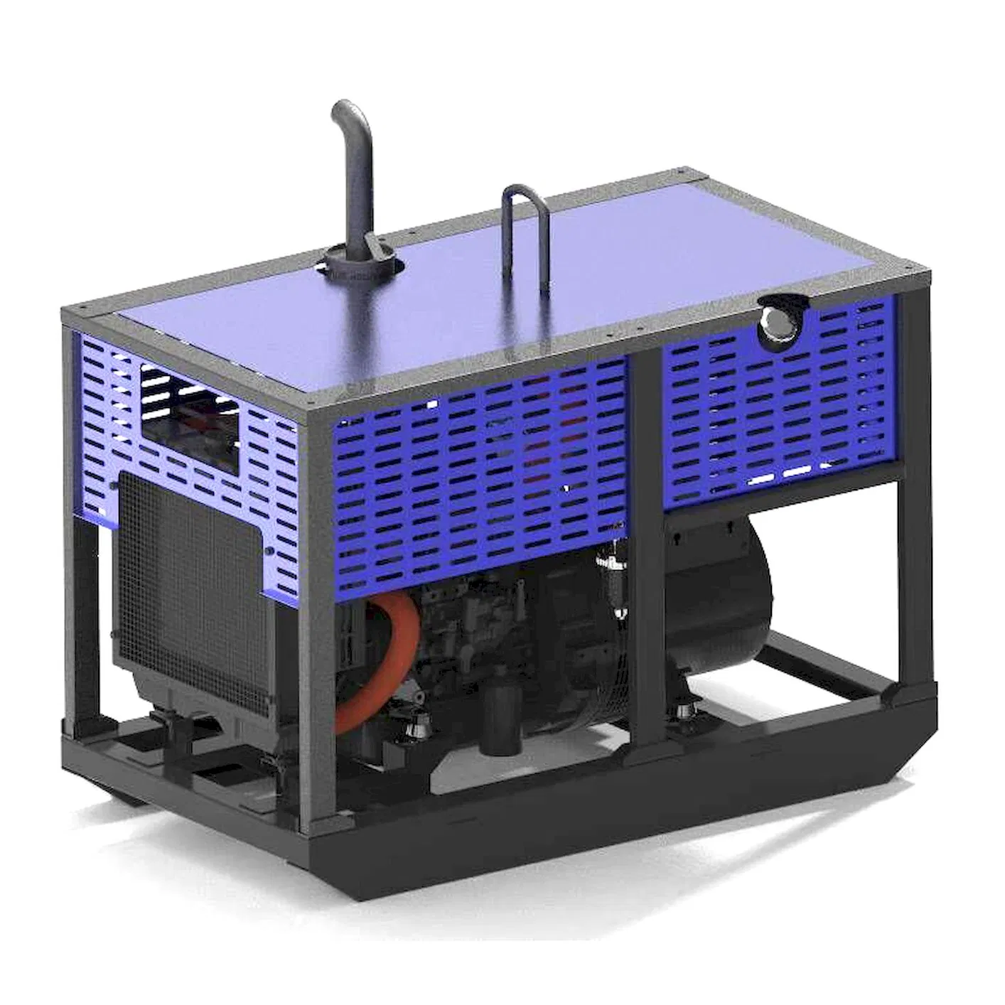 Welding Workstation Diesel Engine Driven Welder /AC Generator WD300