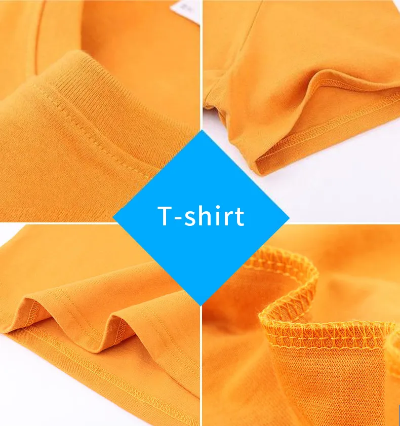 تصميم مخصص شعارك قصير الجلبة قطن T-Shirts