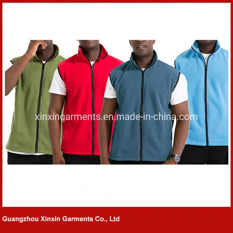 جاكيت بلا أكمام مصنوع خصيصًا من فليس ميكرو بولار للرجال بسعر رخيص (J359)