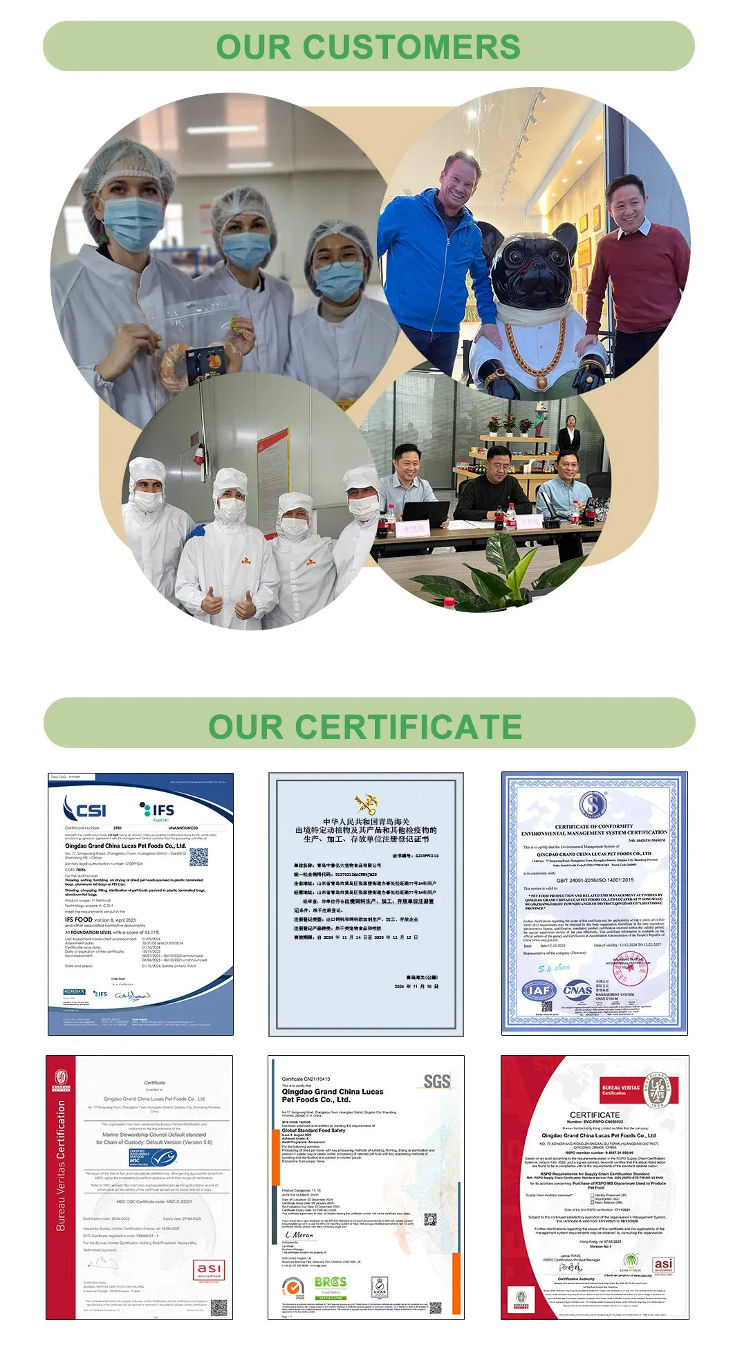 Factory Certificate 3