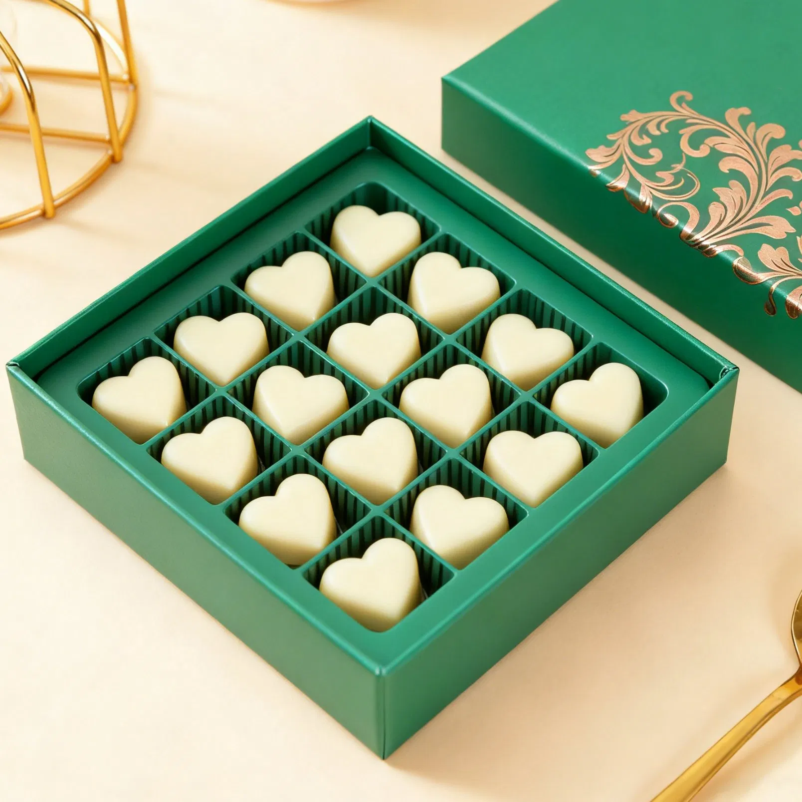 Luxury Customized Superior Food Grade Dates Chocolate Packaging Gift Box