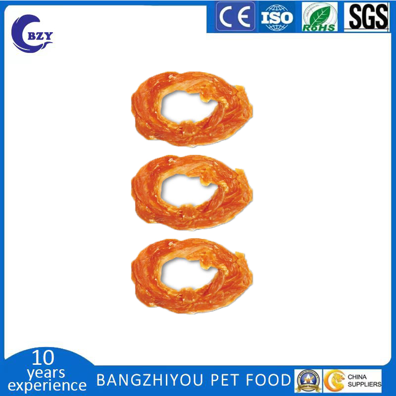Manufacture OEM/ODM Turkey Tendon Ring 3.17oz (89g) Dog Treats