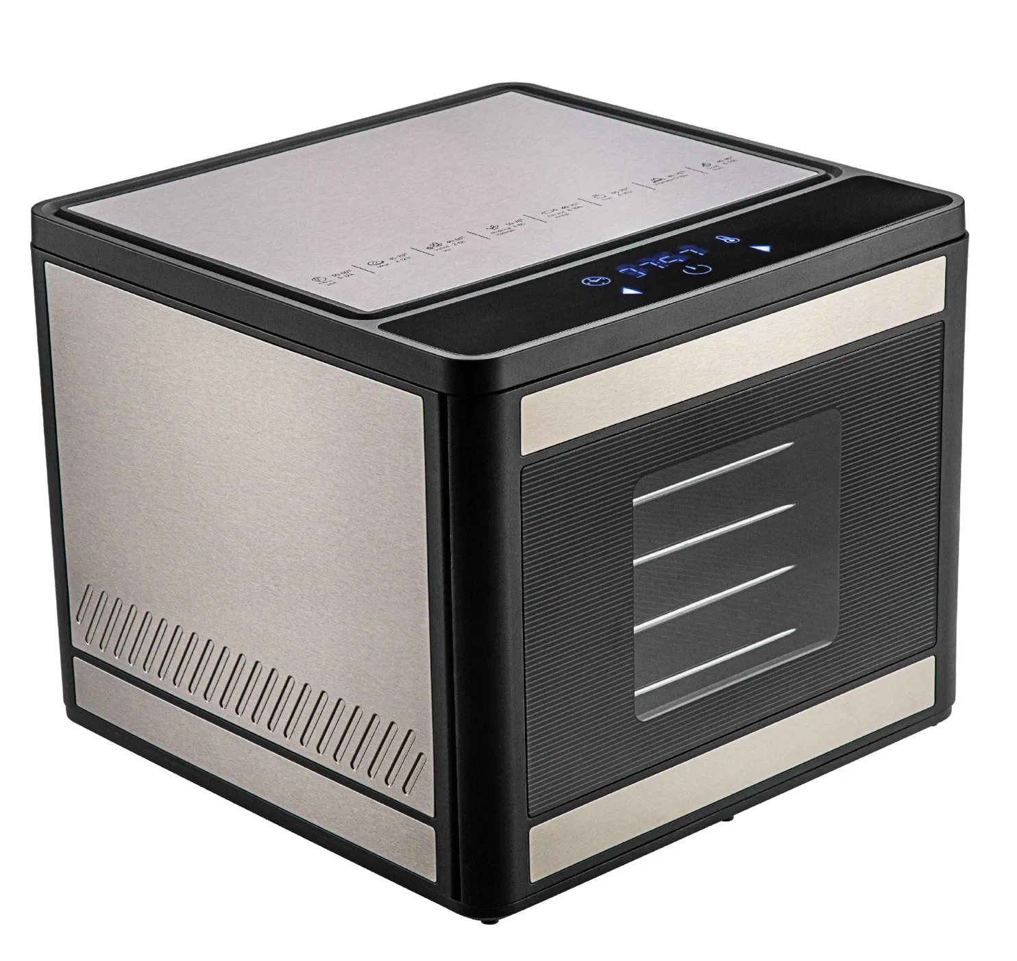 Electric Food Dehydrator Timing and Temperature Control 450W