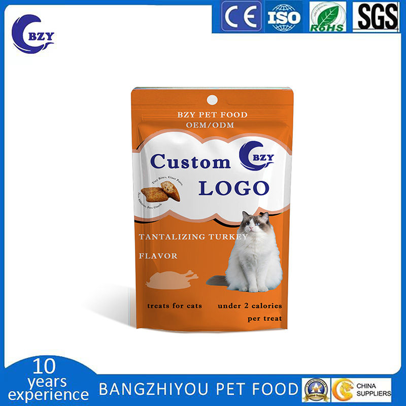 Classic Crunchy Soft Tantalizing Turkey Flavor 3oz. (85g) Pouch Cat Treats