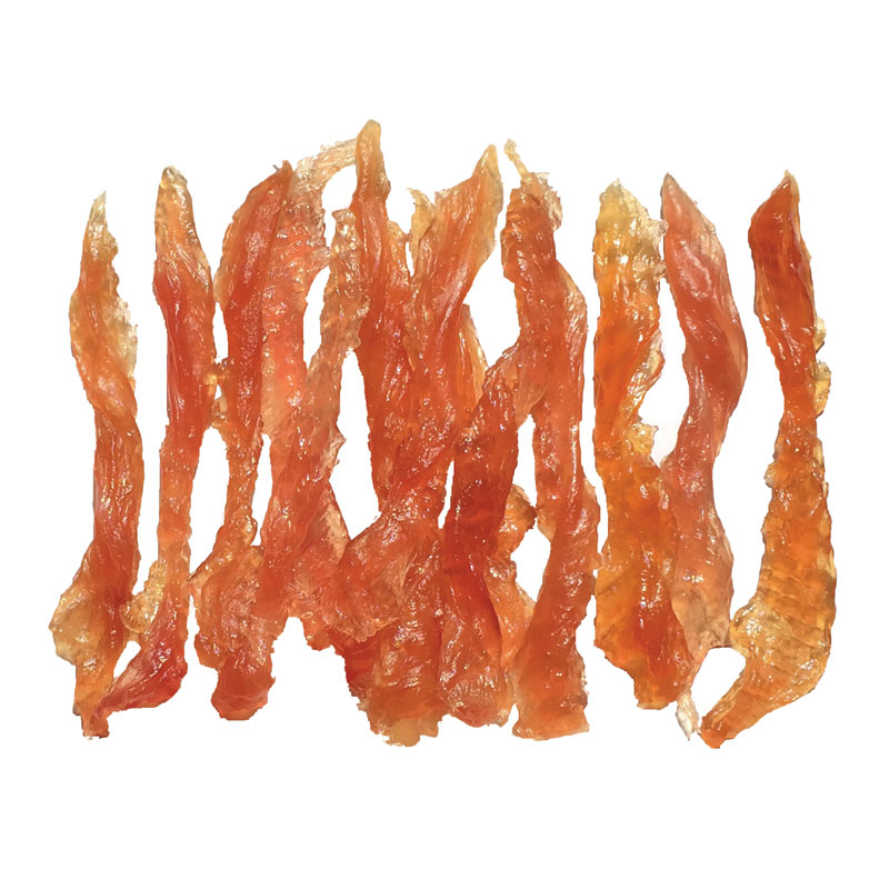 Pet Snacks Natural Private Label Dog Food Pet Snacks Duck Chicken Jerky Chunk Crunchy Treat