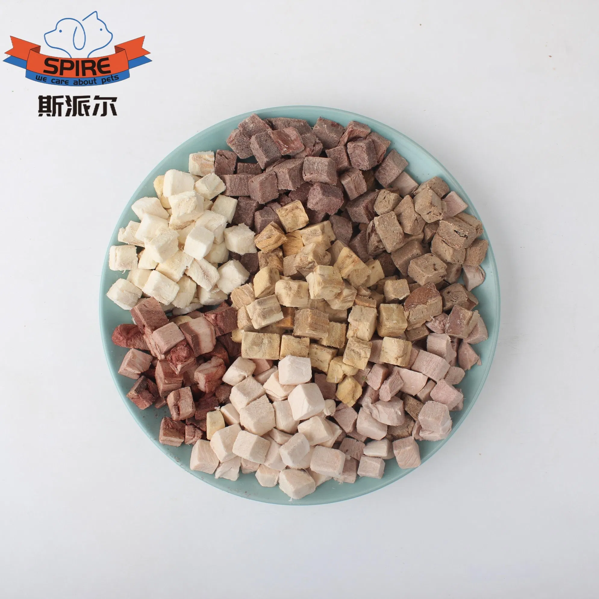 Organic Freeze-Dried Pet Treats All-Natural Beef Liver Cube with Customized Packing