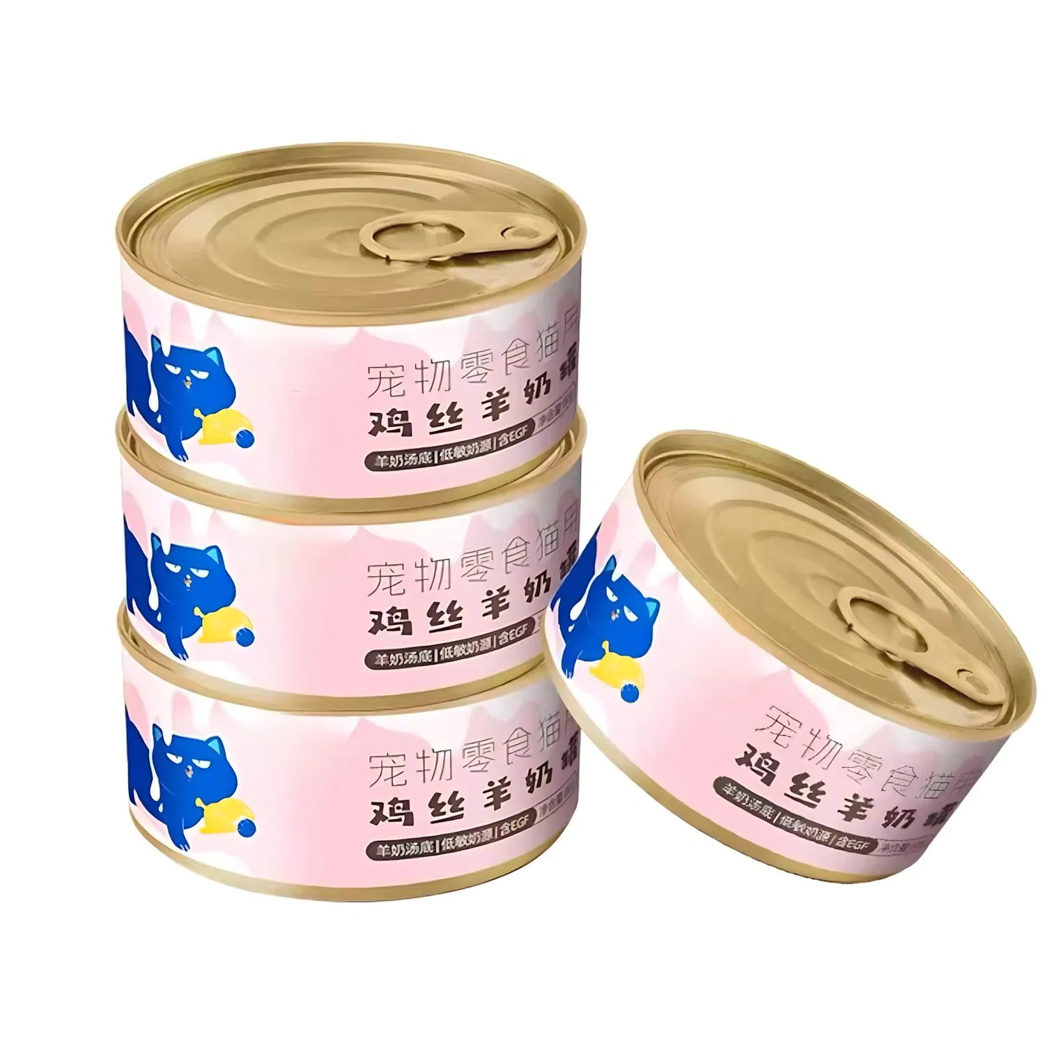 Premium Kitten Formula Wet Food with Chicken Liver and DHA Supports Healthy Brain and Vision Development