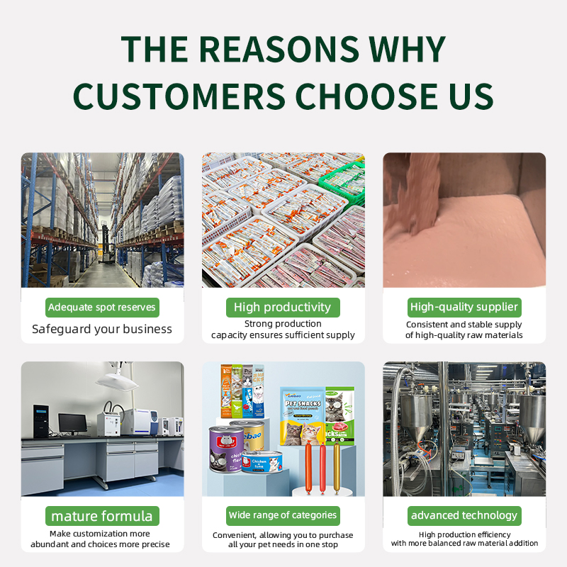 OEM/ODM Grain-Free Easy Digestion Cat Wet Food Canned Pet Treats