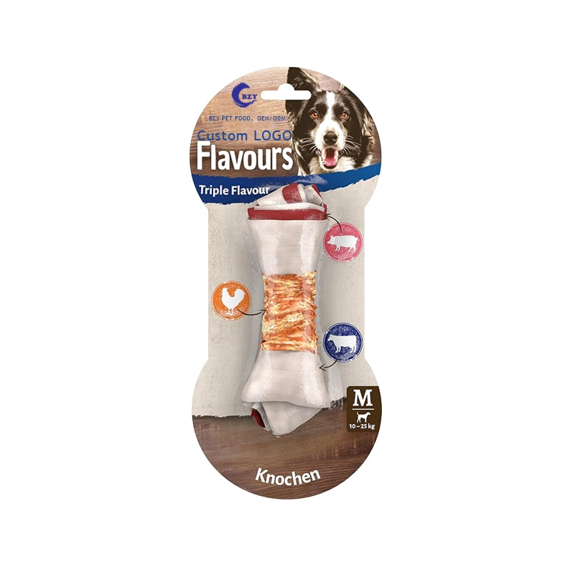 Triple Flavour Bones M 65g Dog Treats