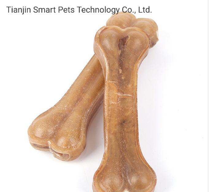 Wholesale Rawhide Dog Treats - Natural Color Chew Bones