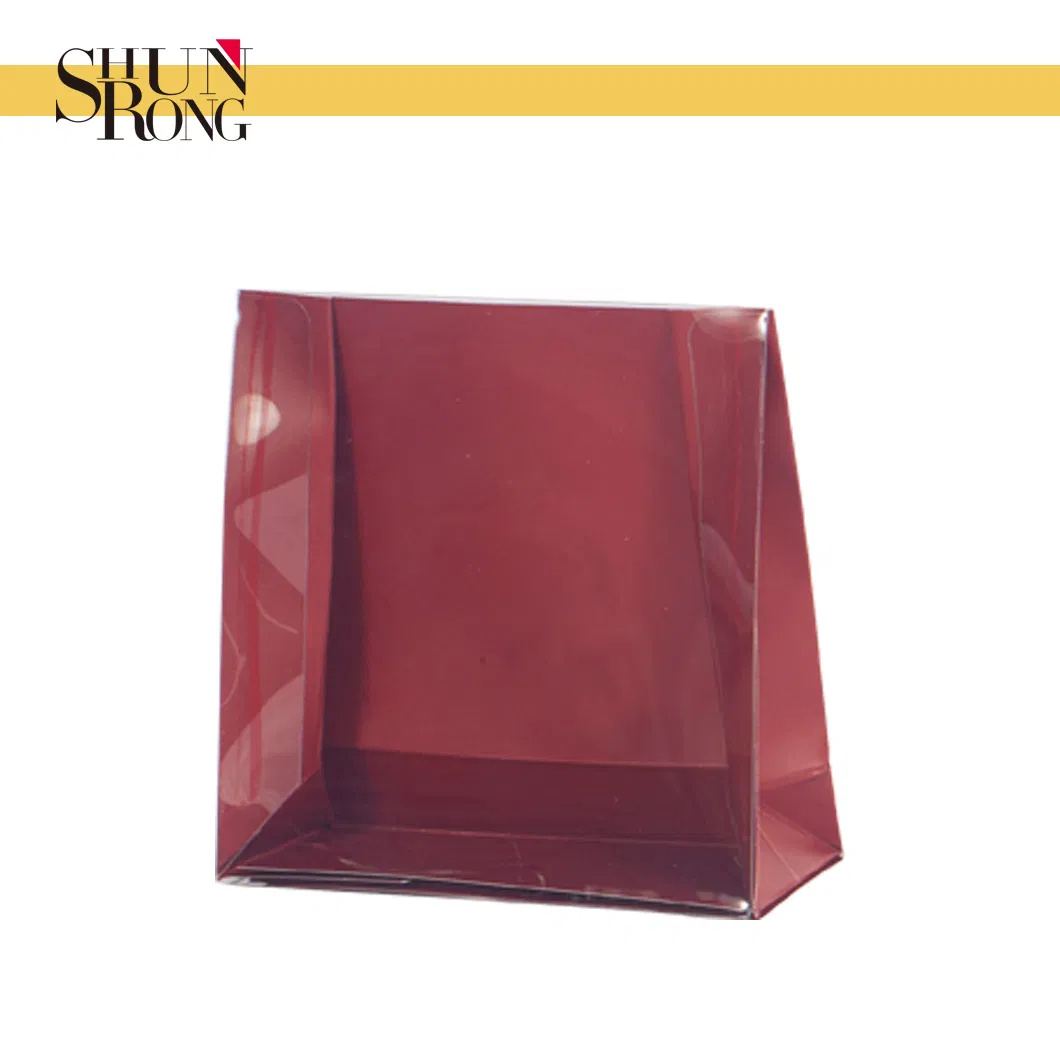 Custom Printed Chocolate Gift Packaging Bags - Full-Color Pet Window Branding Options