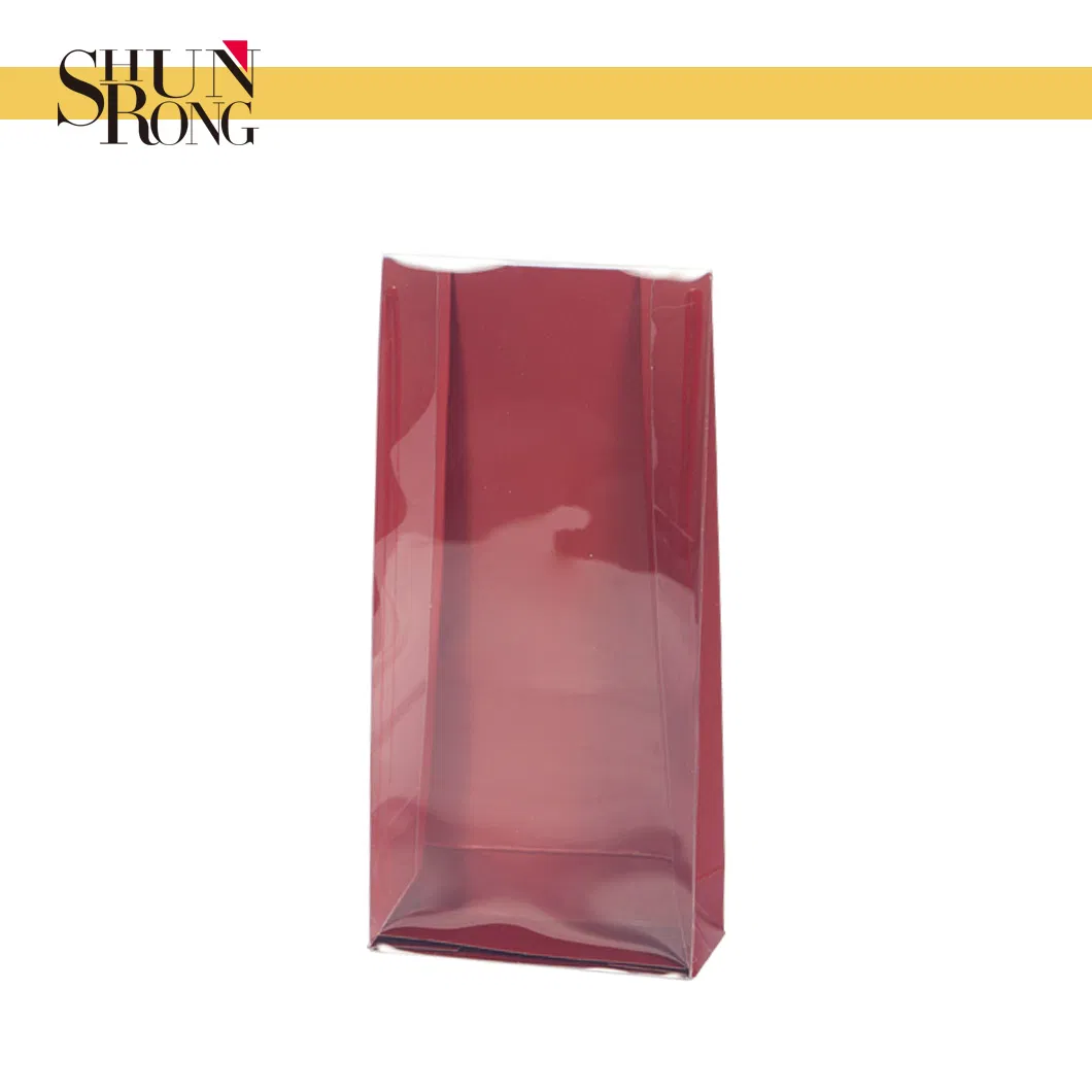 Custom Branded Logo Printed Hotfoil Stamped Optional - Classical Chocolate Candy Cookie Packaging Bag with Various Colors