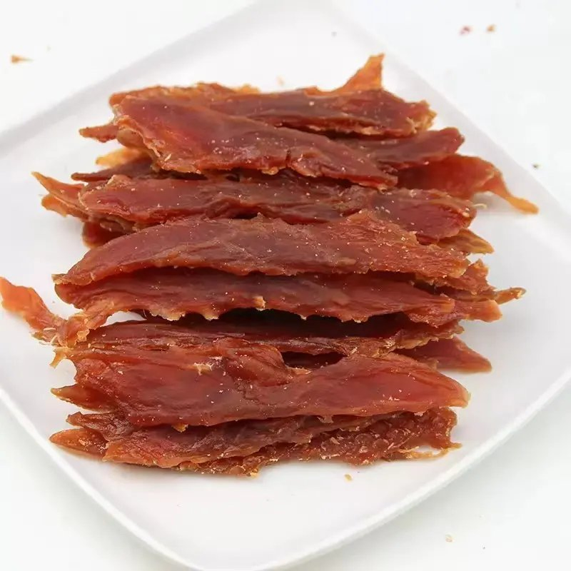 Custom Pet Dog Treats Chicken Breast Duck Jerky Training Dog Bonus Tether Stick Dog Nutrition Tether Stick