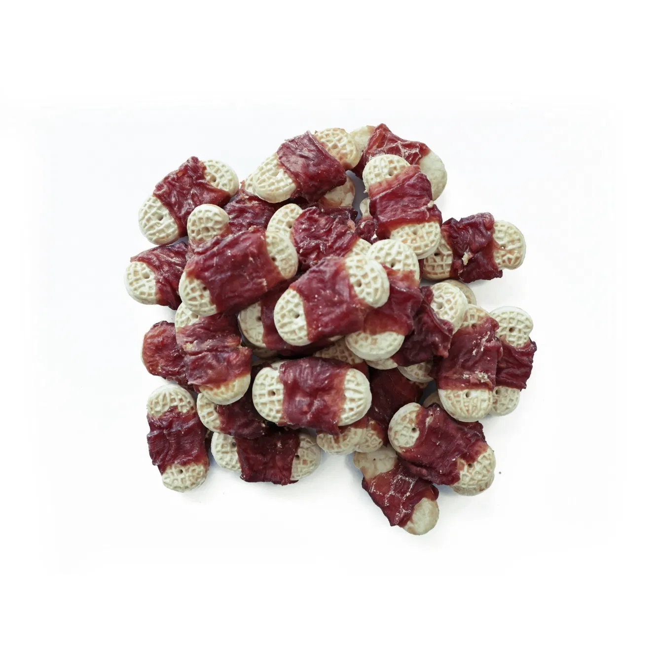 Factory Wholesale Biscuit Series Pet Treats Raw Natural Duck with Peanuts Dog Snacks