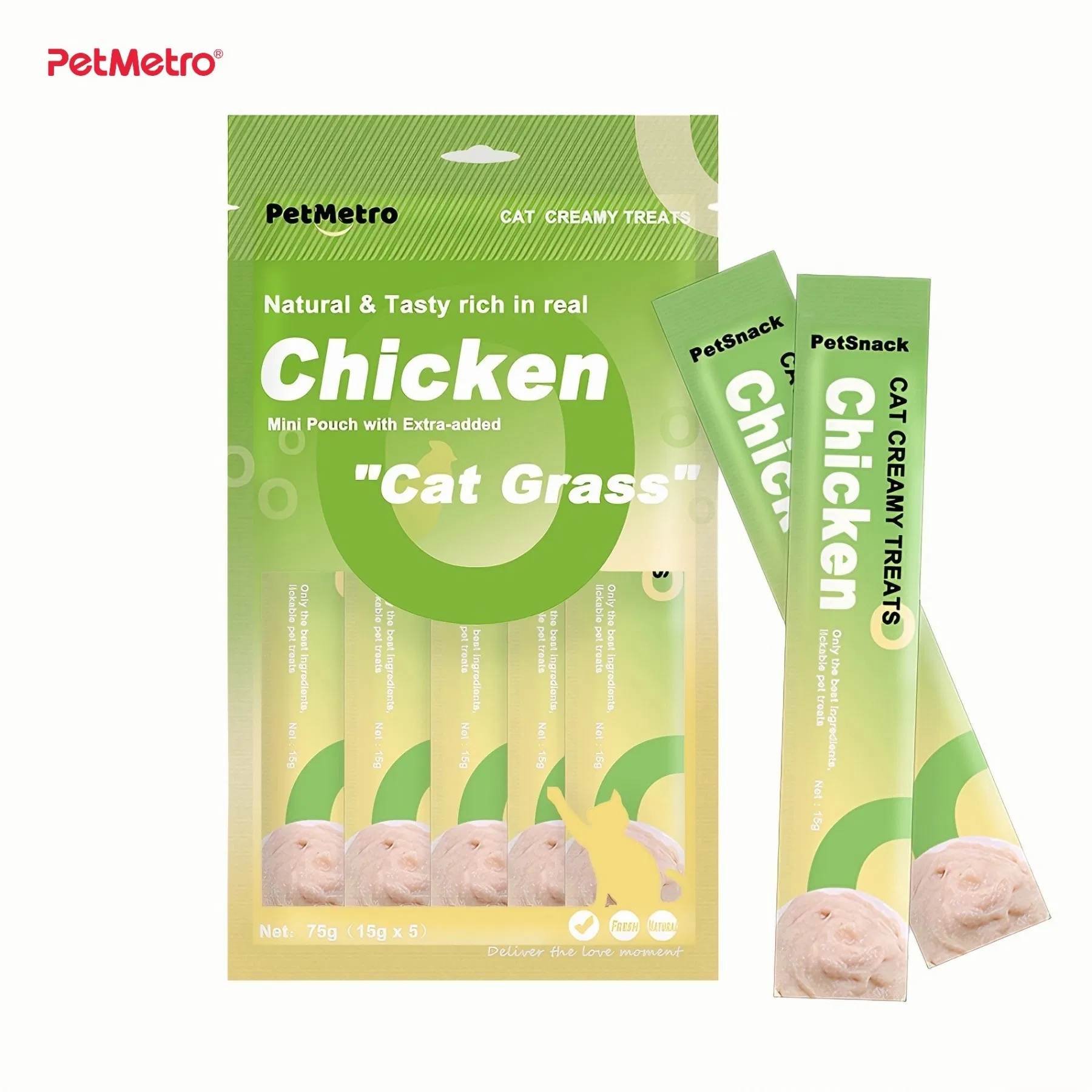 High End Cat Nutrition Snack Designed for Beauty Hair and Gut Health Creamy Cat Treats