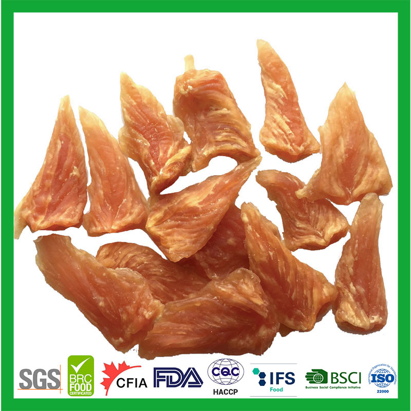 Snacks Pet Protein Supplement Pure Chicken Jerky Chunk Crunchy Treat