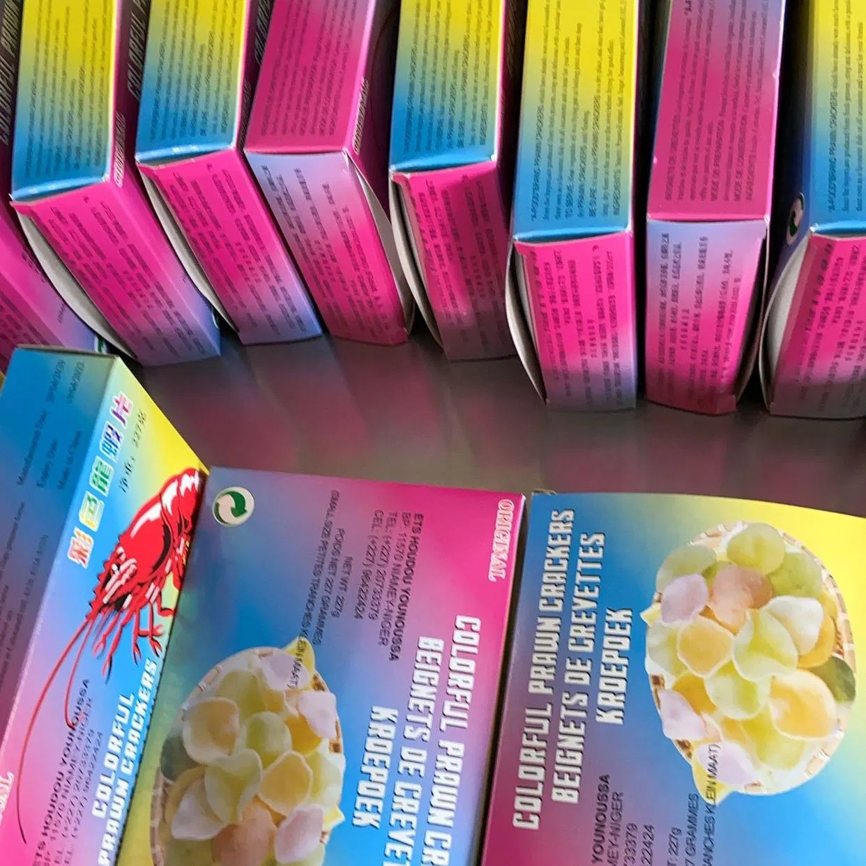 OEM Top Quality Seafood Snack Prawn Cracker