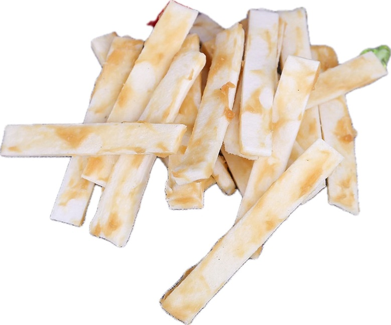 China's Best-Selling Molar Pet Cowhide Chicken Crispy Strips Molar Teeth Cleansing Training Reward Treats