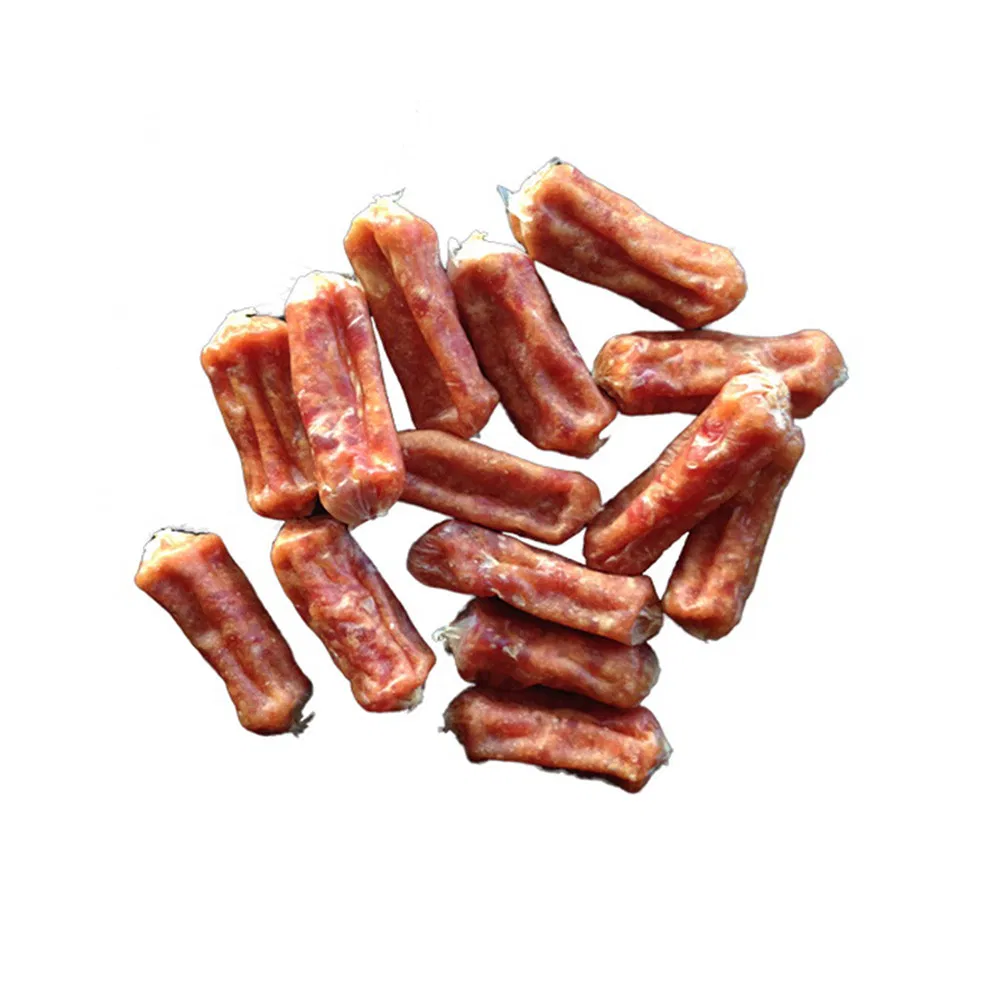 Factory Wholesale Low Fat Chicken Duck Sushi Roll Treats Bulk Dog Sandwich Snacks Training Pet Treats