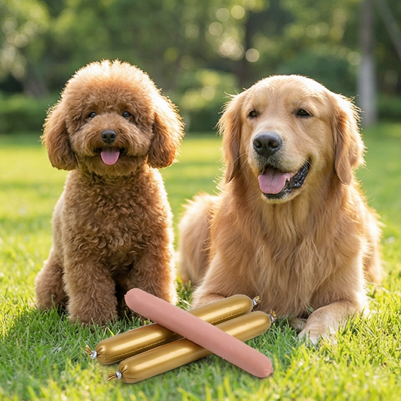 15g Pet Sausage Training Treats for Healthy Dogs and Cats