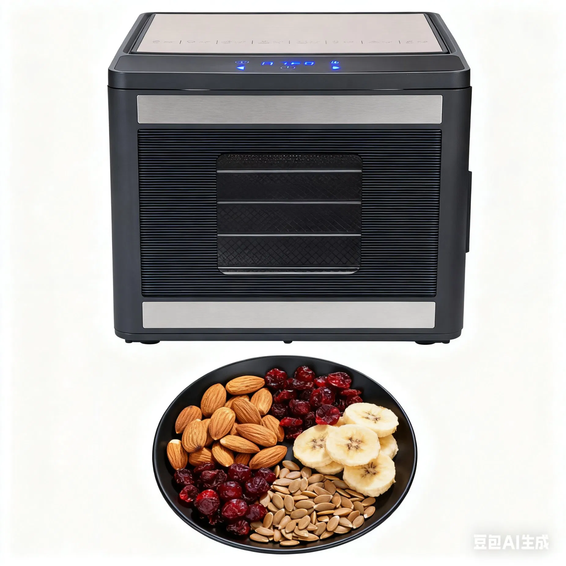 Versatile Electric Food Dehydrator with 6 Trays and Timer Feature