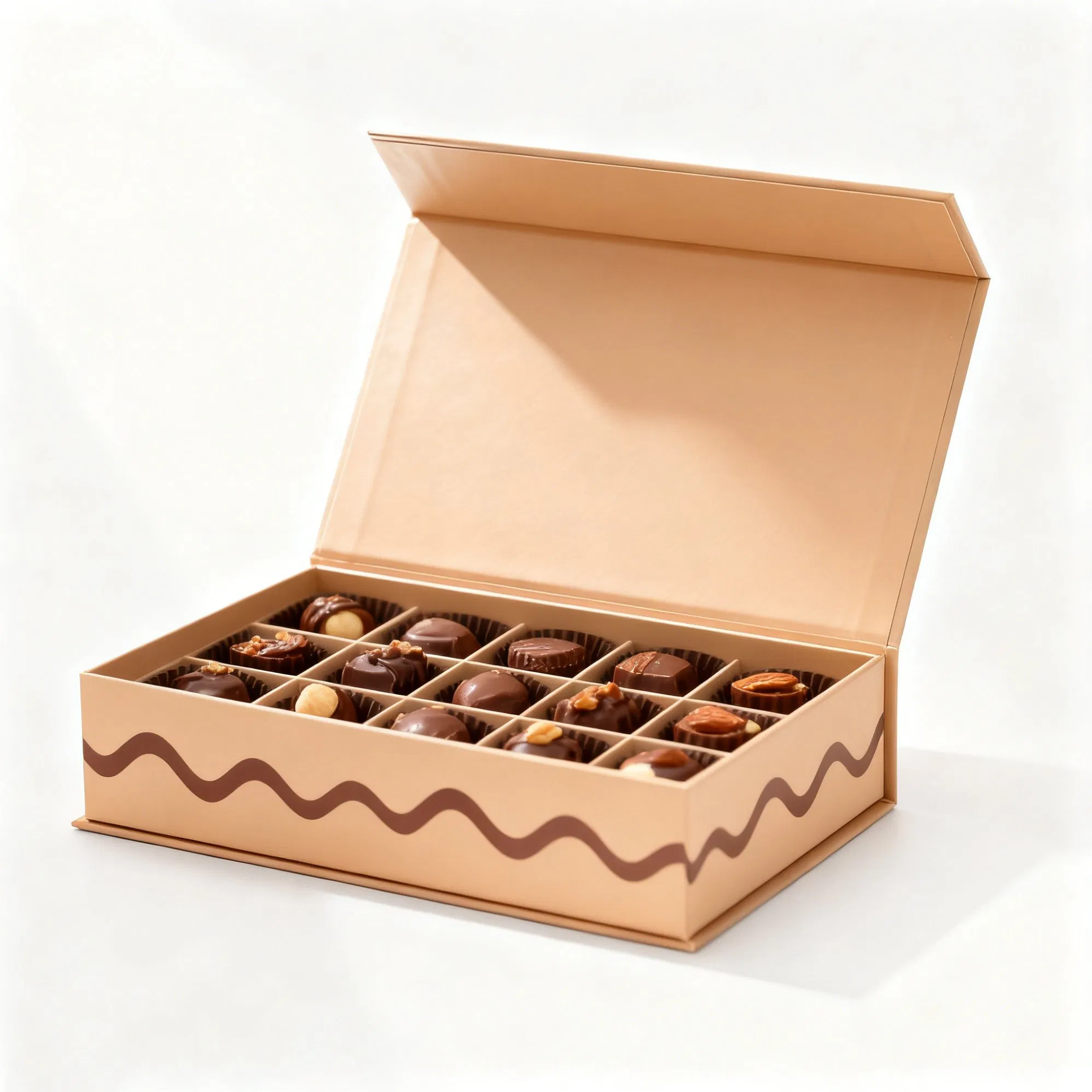 High Grade Custom Food Storage Box Premium Dates Chocolate Box