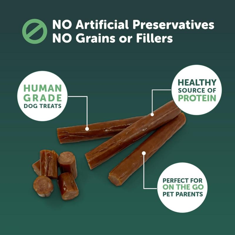 Pork and Chicken Human-Grade Gluten-Free Soft 5oz (142g) Dog Treats