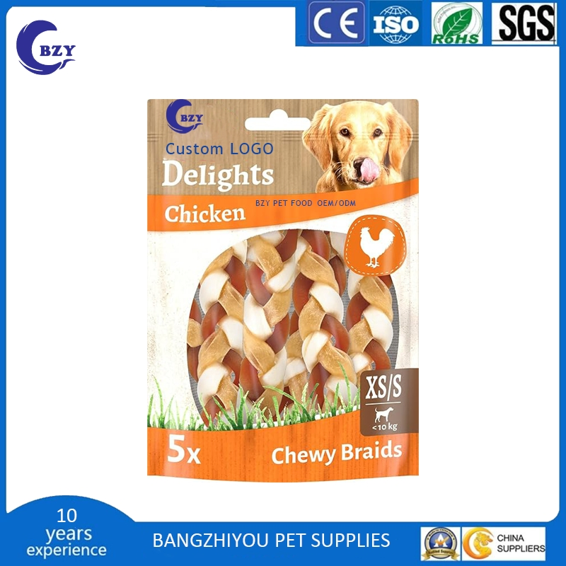 Xs/S Delights Chewy Braids 75g Dog Treats