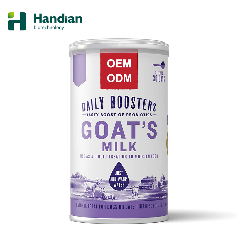 Fresh 5.2 Oz Whole Goat Milk Powder with Probiotics for Dogs and Cats