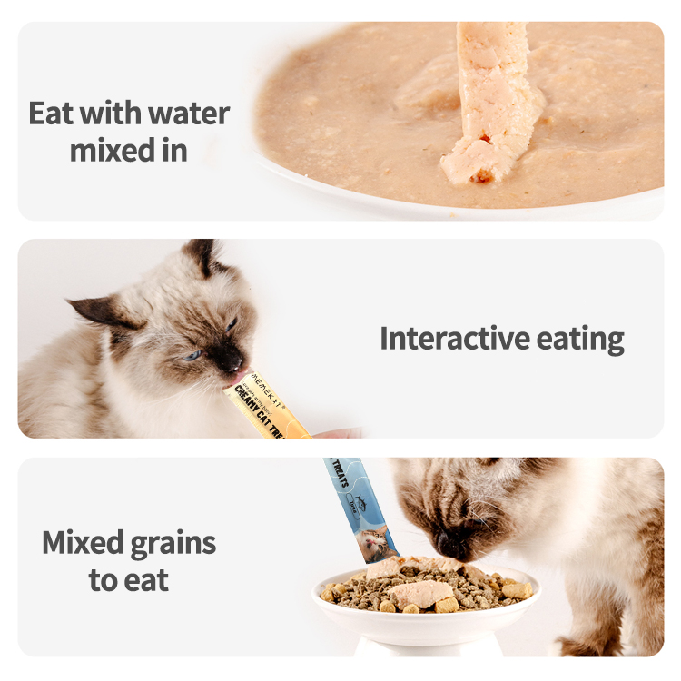 Factory Custom Bulk Wholesale Low-Carbohydrate Low Fat Delicious Senior Formula Wet Cat Treats