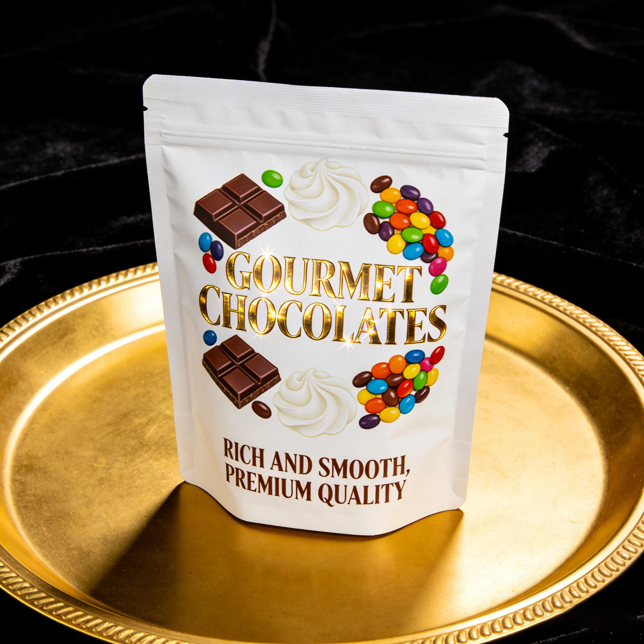 Customizable Stand up Pouch Packing Bag for Homemade Treats