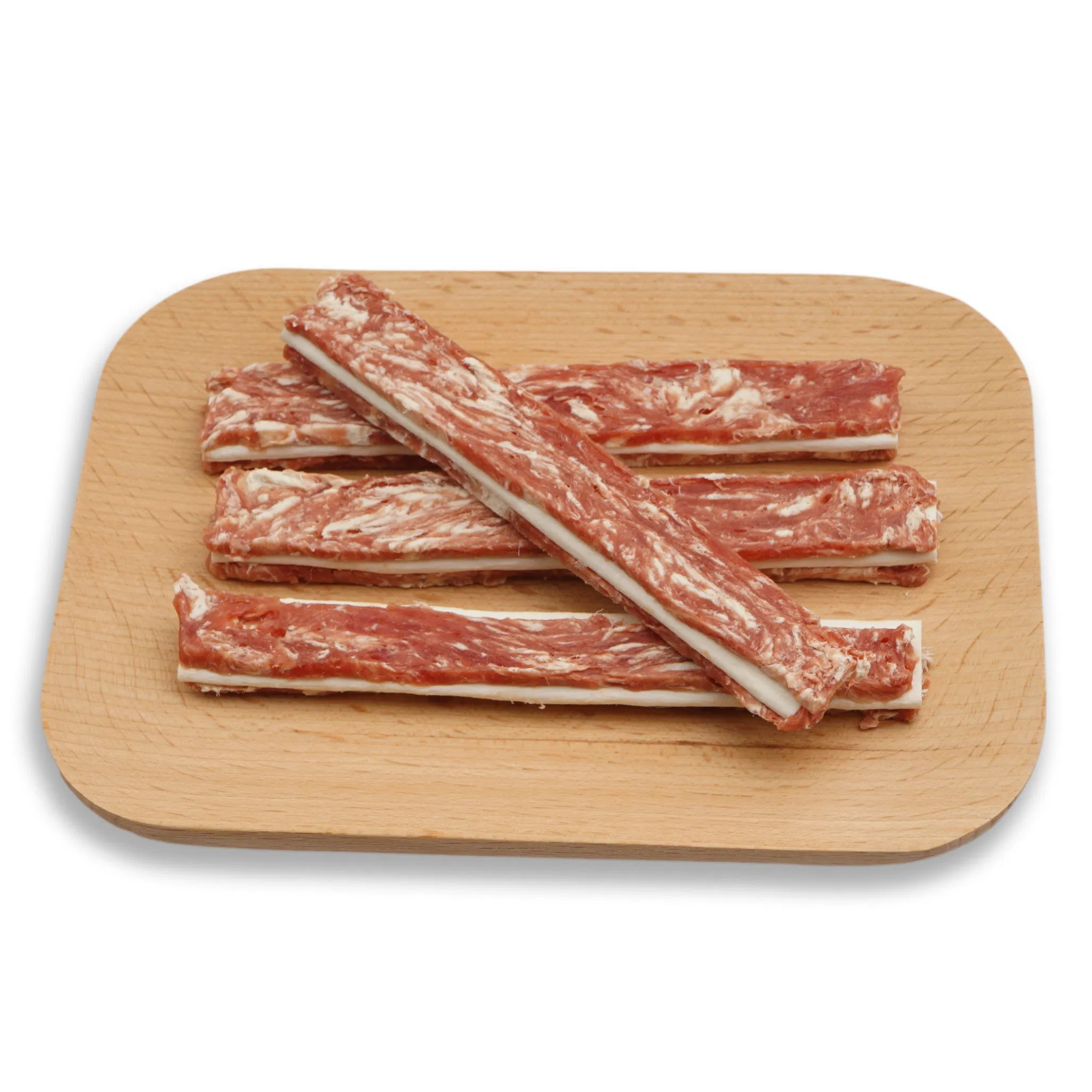 Natural Rawhide Sticks with Chicken and Fish Meat Dog Treats Chews Pet Snacks