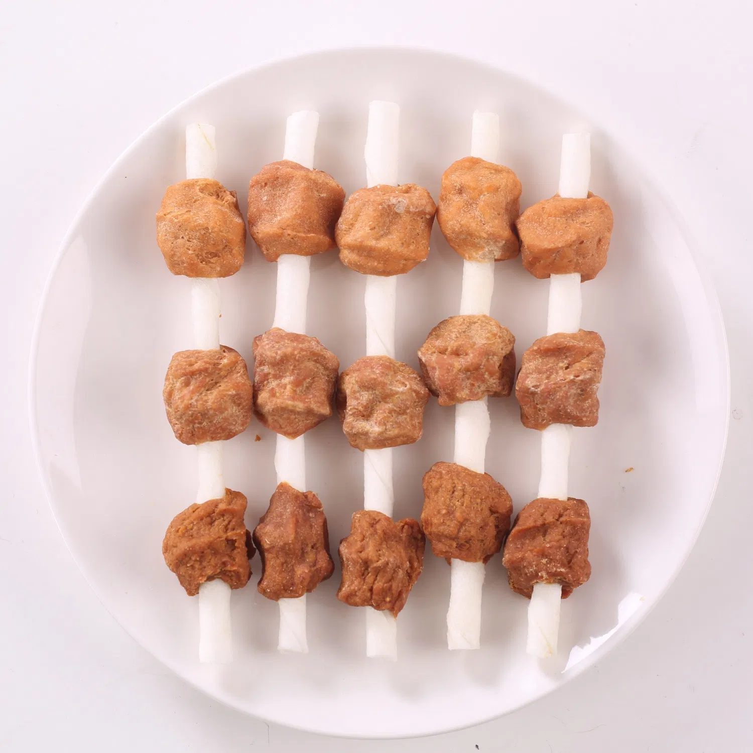 Healthy Grain-Free Extruded Pet Food Double Stick Twist Treats for Dog