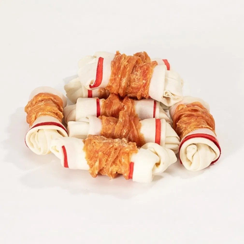 Low Fat &amp; High Protein Premium Snacks Natural Chicken Wrapped Snacks Pet Treats for Dog