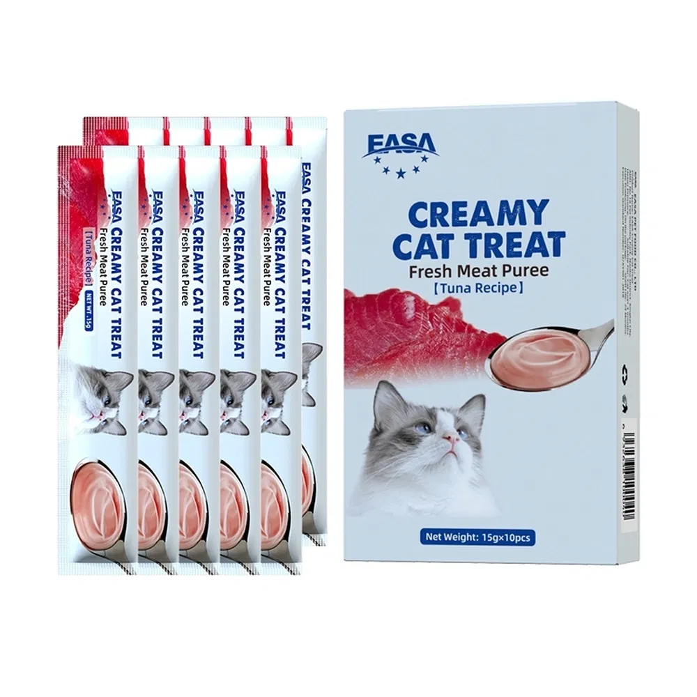 No Synthetic Ingredients Tuna Cat Liquid Creamy Treat